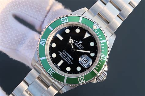 rolex submariner green fake|green submariner rolex price.